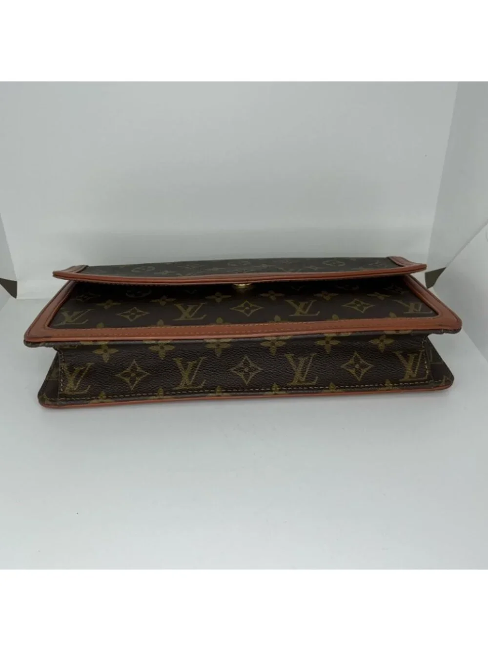 Louis Vuitton Pochette Dam GM Second Bag Brown